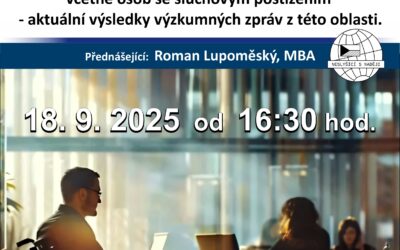 Přednáška – Zaměstnávání osob se zdrav. postiženích